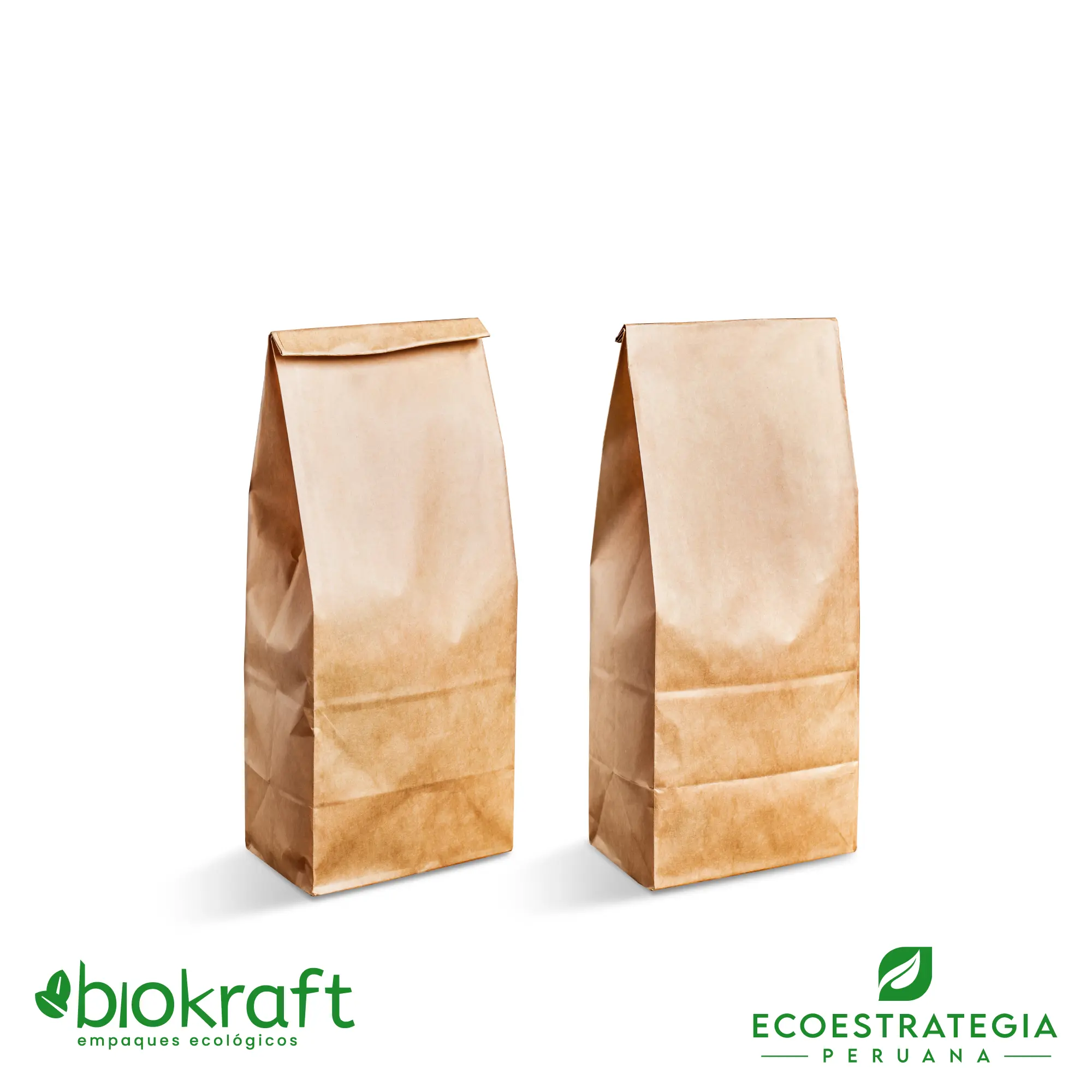 Esta bolsa de papel Kraft tiene un grosor de 60 gr y un peso de 13gr. Bolsas biodegradables y ecológicas reutilizables y personalizadas. Ideal para delivery